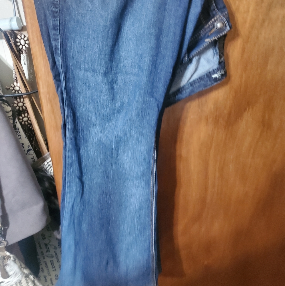 Sz 20 Med wash source of wisdom jeans